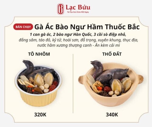 ga-ac-bao-ngu-ham-thuoc-bac Gà Ác Bào Ngư Tiềm Thuốc Bắc