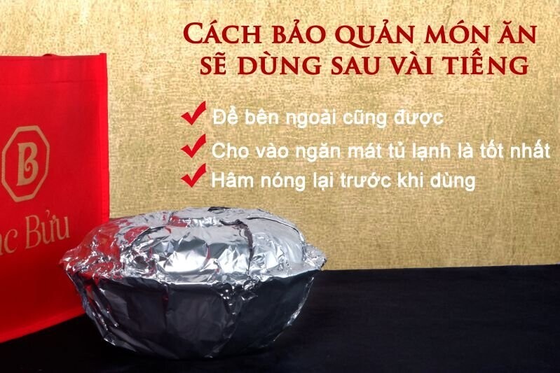 Cach Bao Quan Soup Bao Ngu