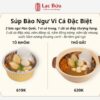 Súp bào ngư vi cá đặc biệt