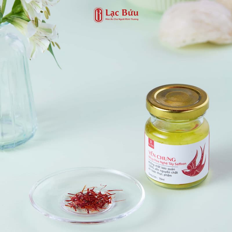 Yến Chưng Nhụy Hoa Nghệ Tây