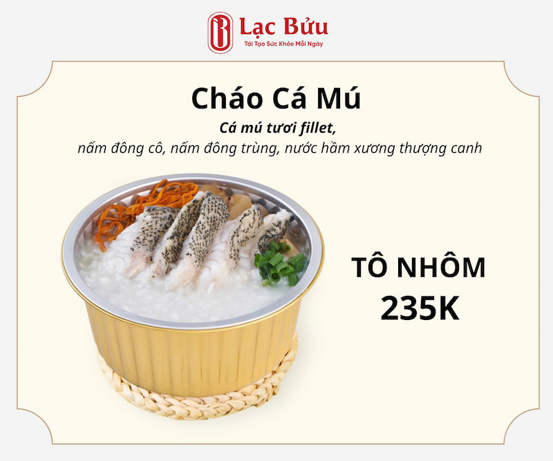 Cháo Cá Mú | (Cháo thơm, Cá ngọt) 1