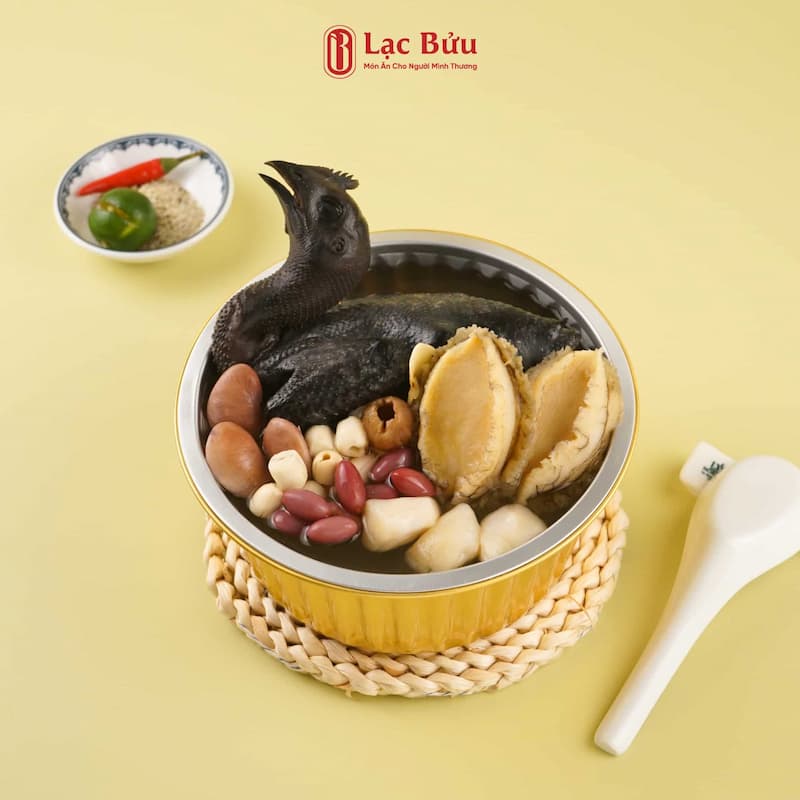Gà Ác Tiềm Hạt Sen