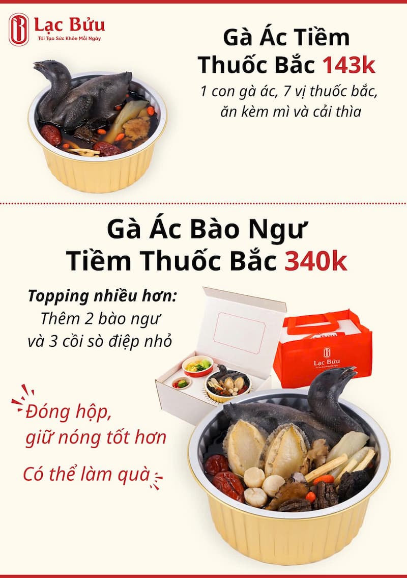Gà Ác Tiềm Thuốc Bắc